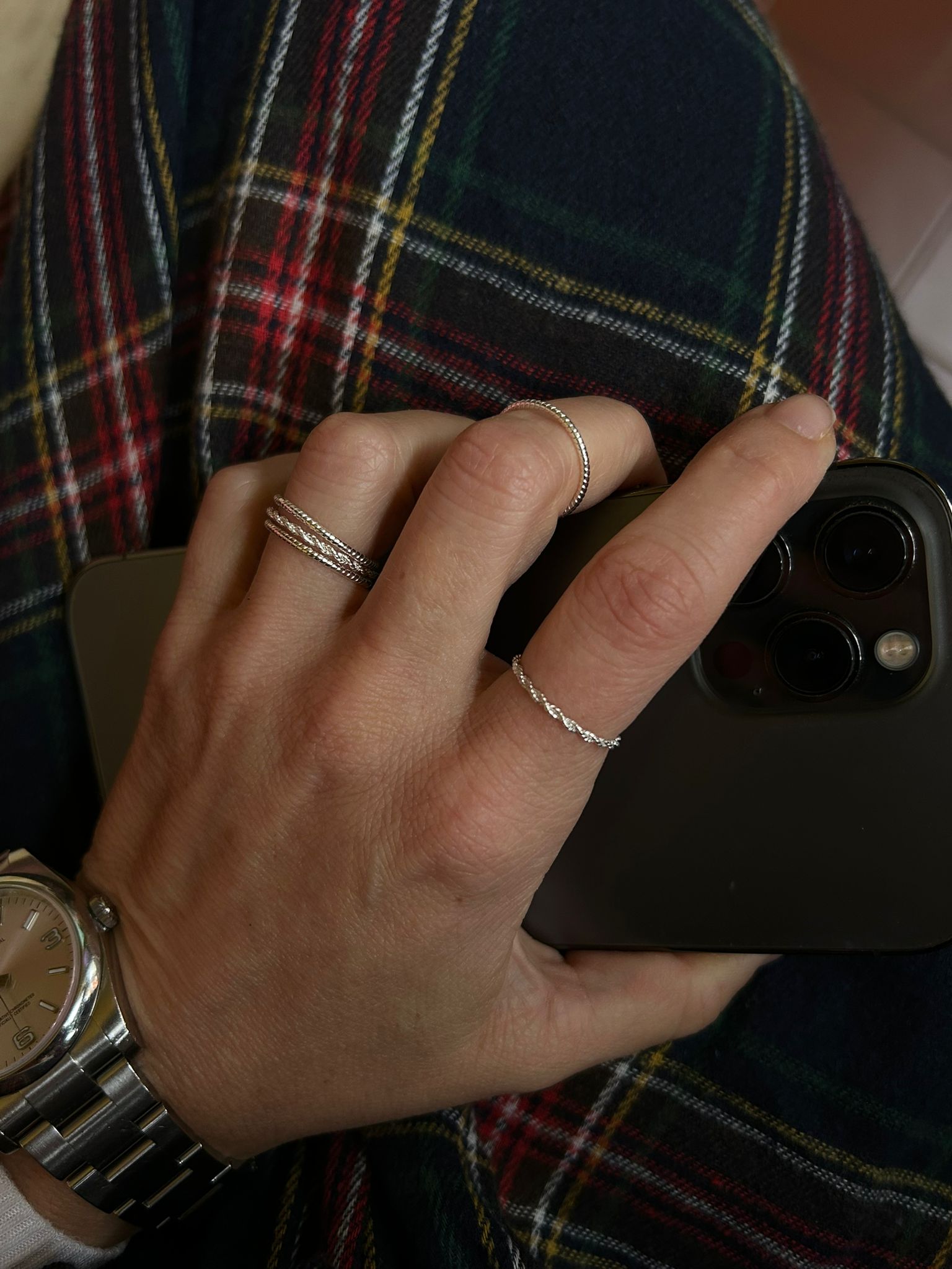 Anelli Serpentino Argento
