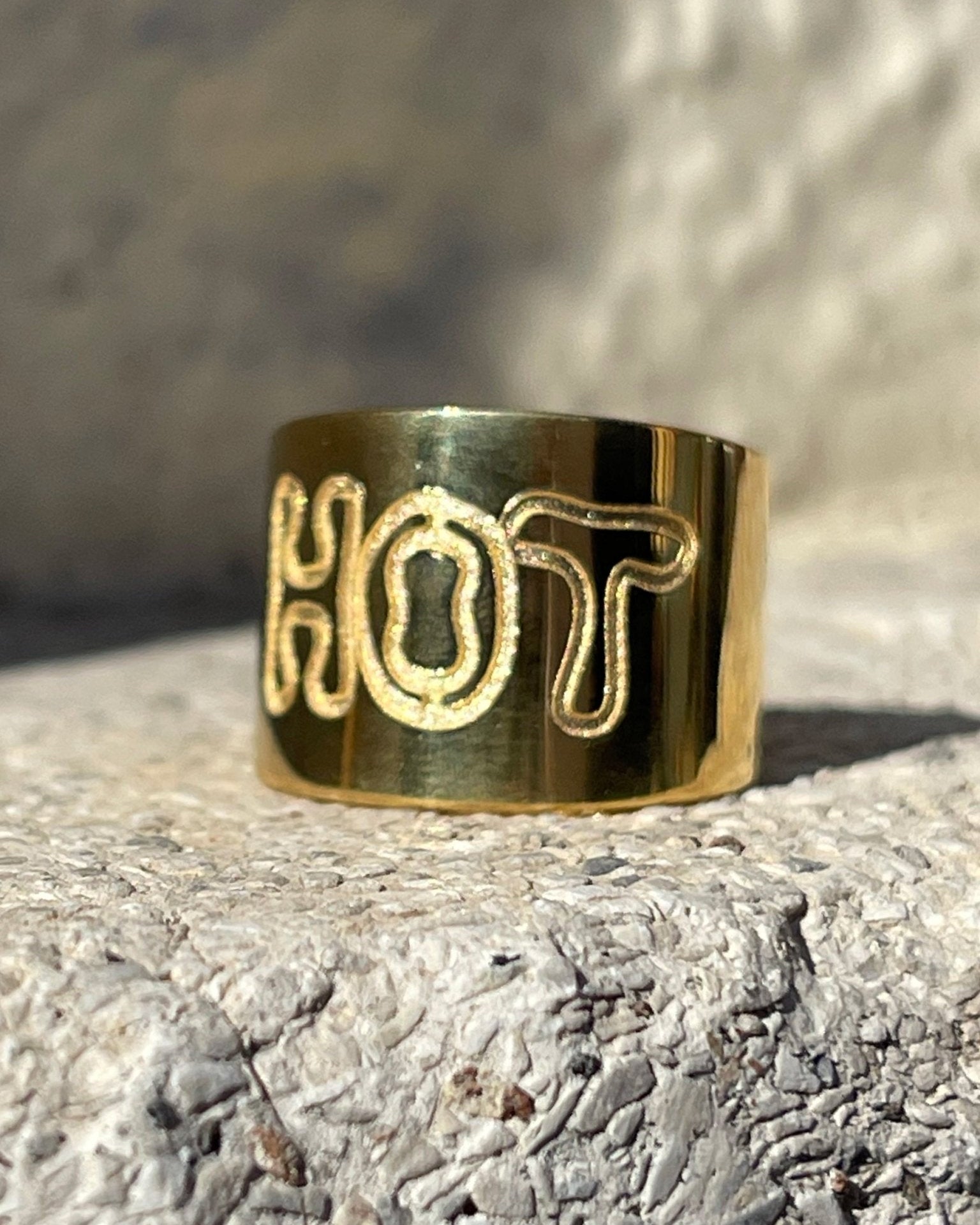 Anello con scritta - redaa - Anello