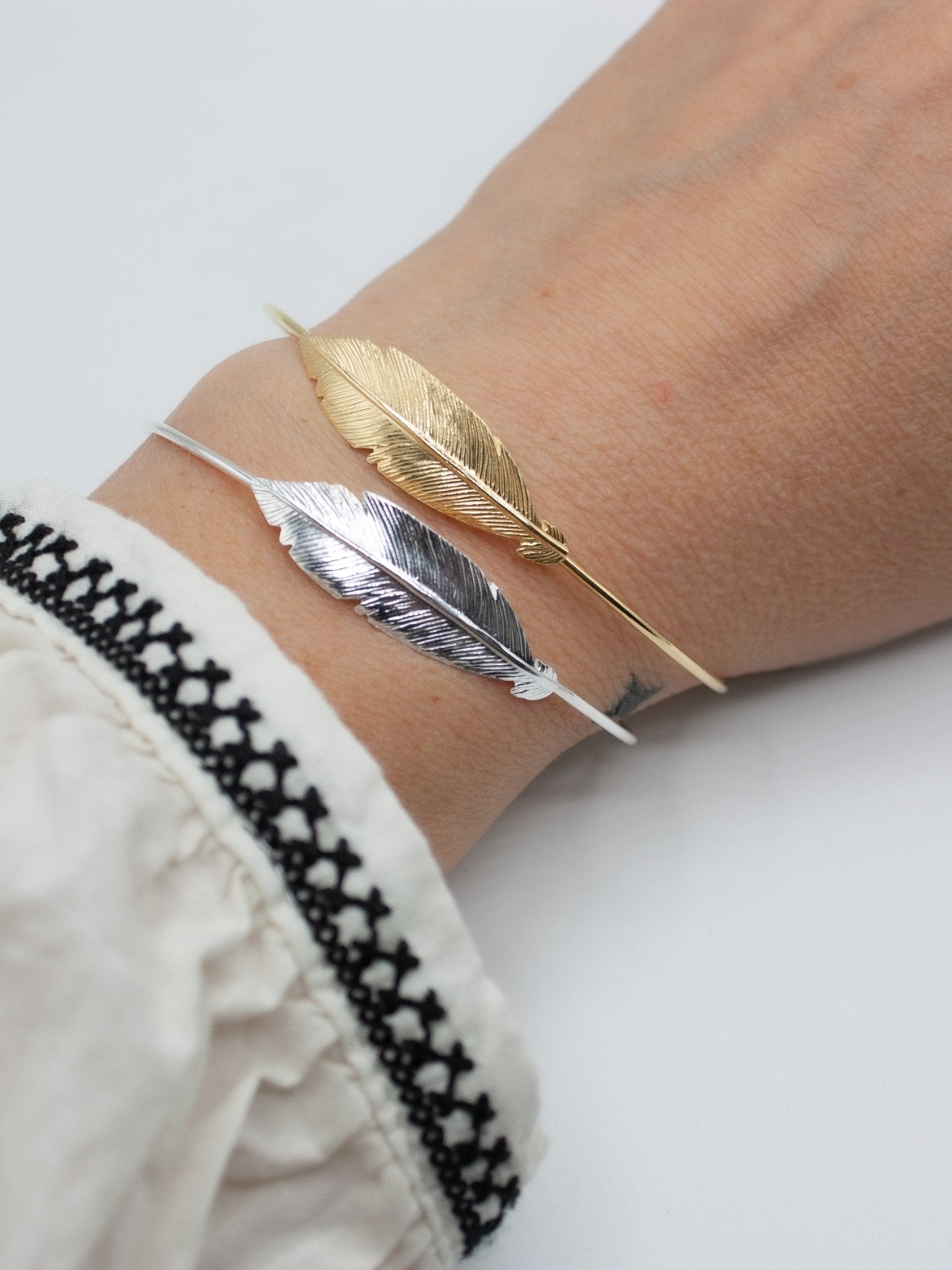 Bracciale Piuma - redaa - BRACCIALETTO