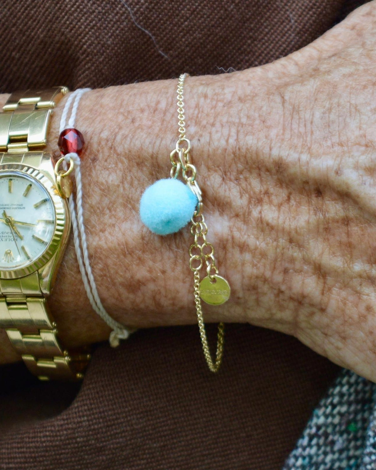 Bracciale Pon Pon - redaa - BRACCIALETTO