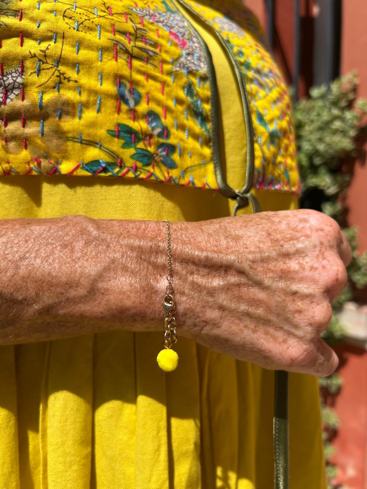 Bracciale Pon Pon - redaa - BRACCIALETTO