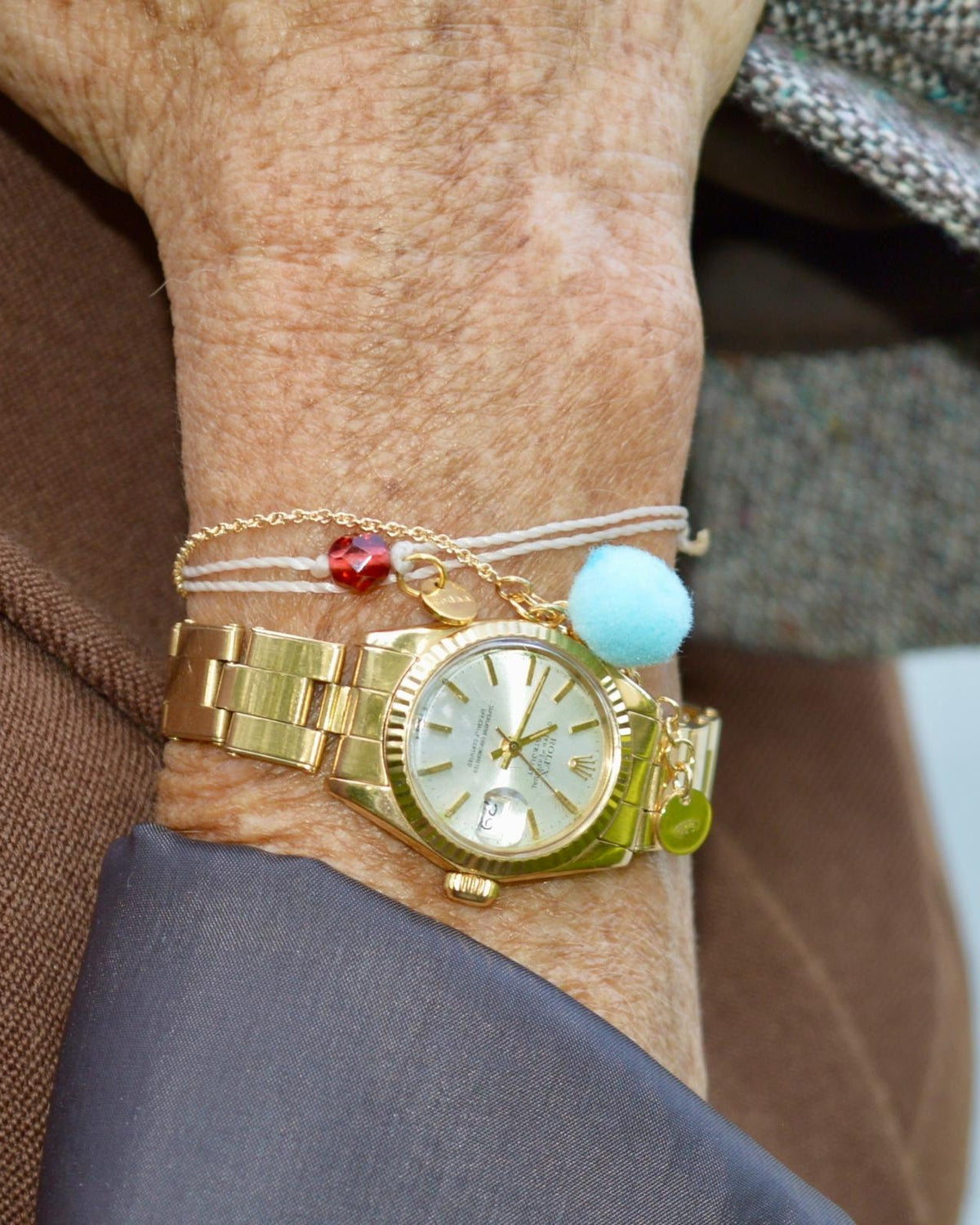 Bracciale Pon Pon - redaa - BRACCIALETTO