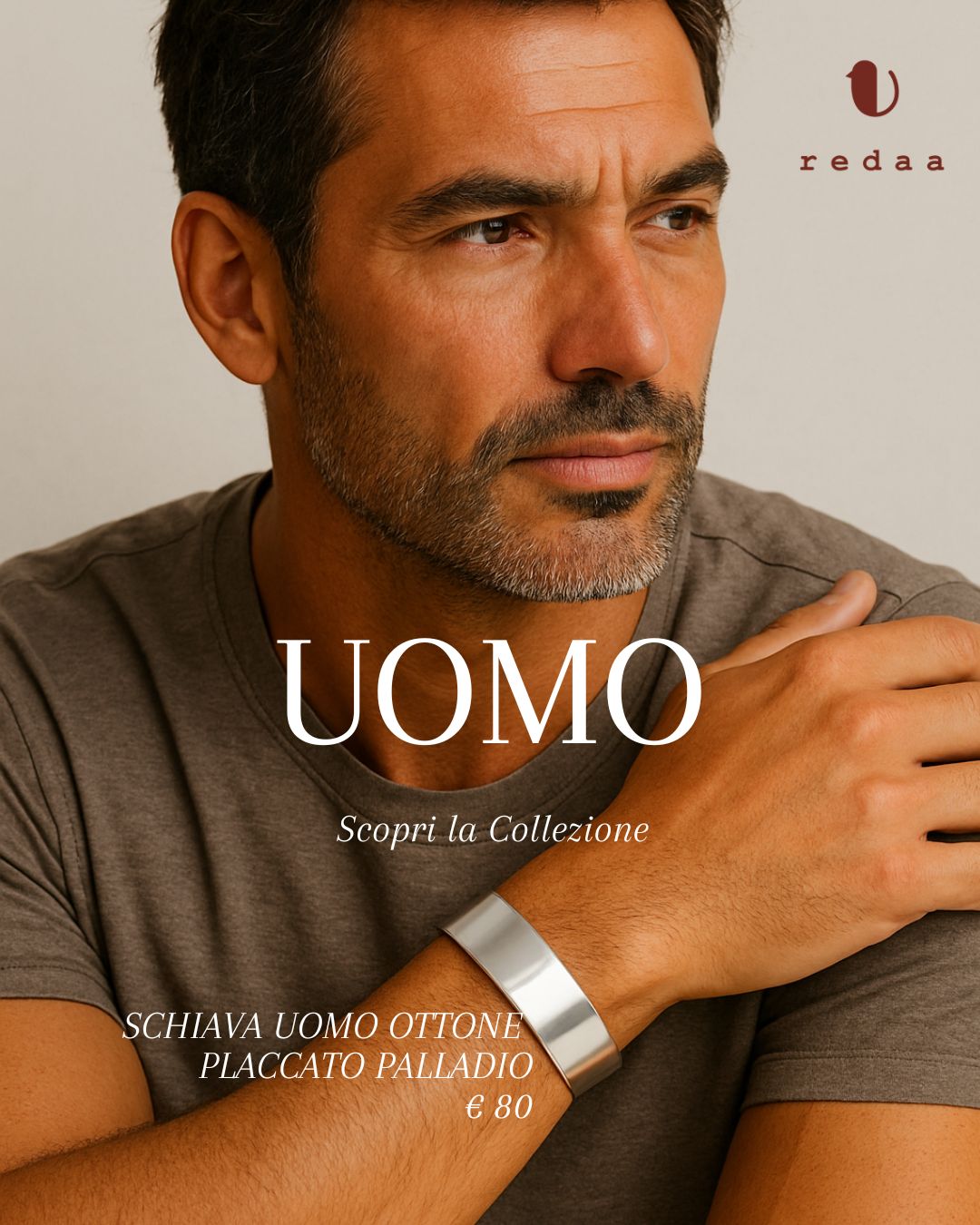 Bracciale Schiava Uomo - redaa - BRACCIALETTO