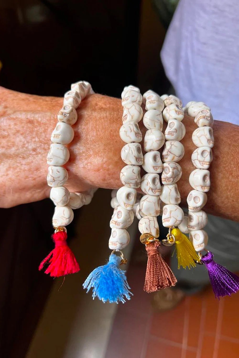 Bracciale Teschi Grande - redaa - BRACCIALETTO