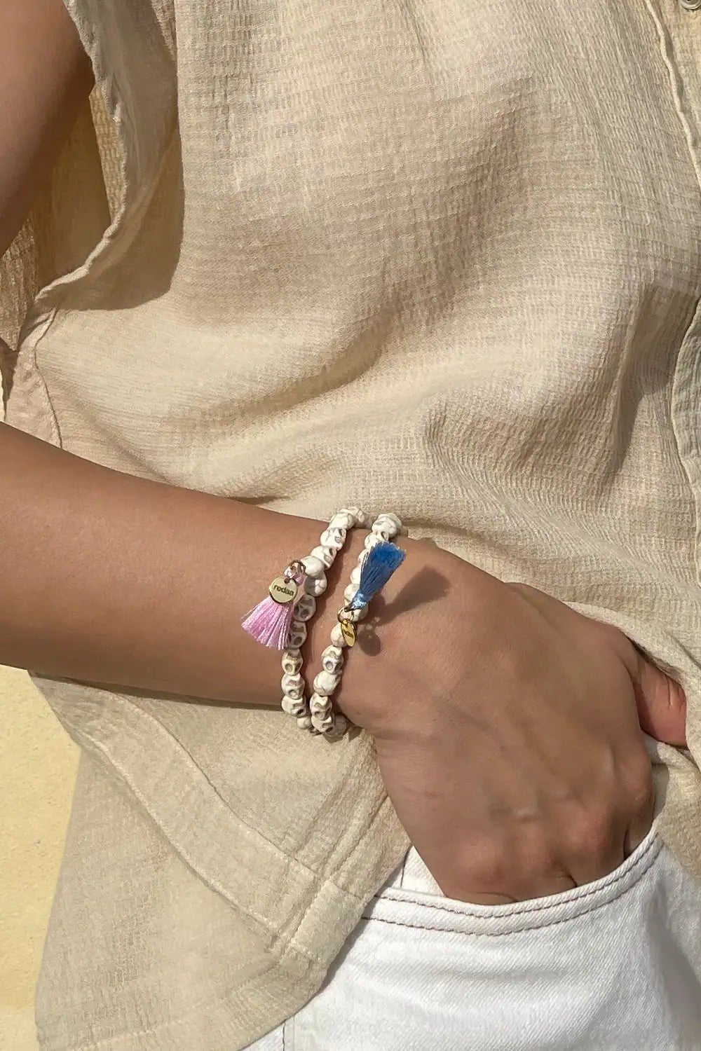 Bracciale Teschi Medio - redaa - BRACCIALETTO