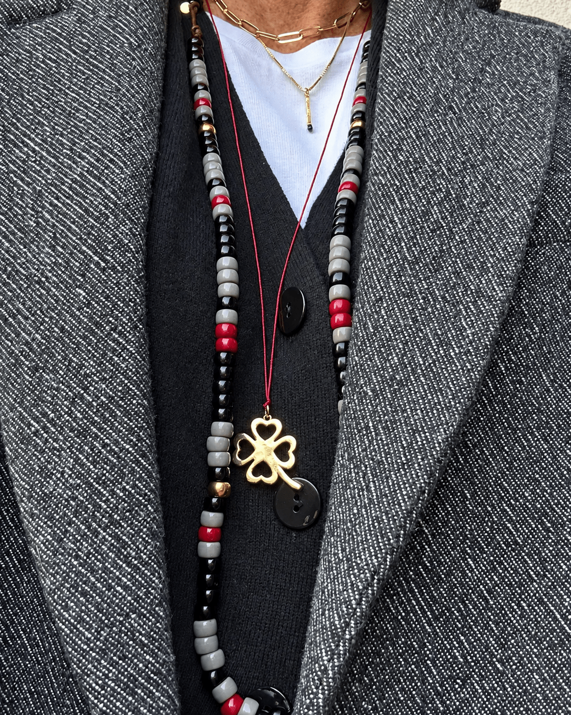 Charm quadrifoglio - redaa -