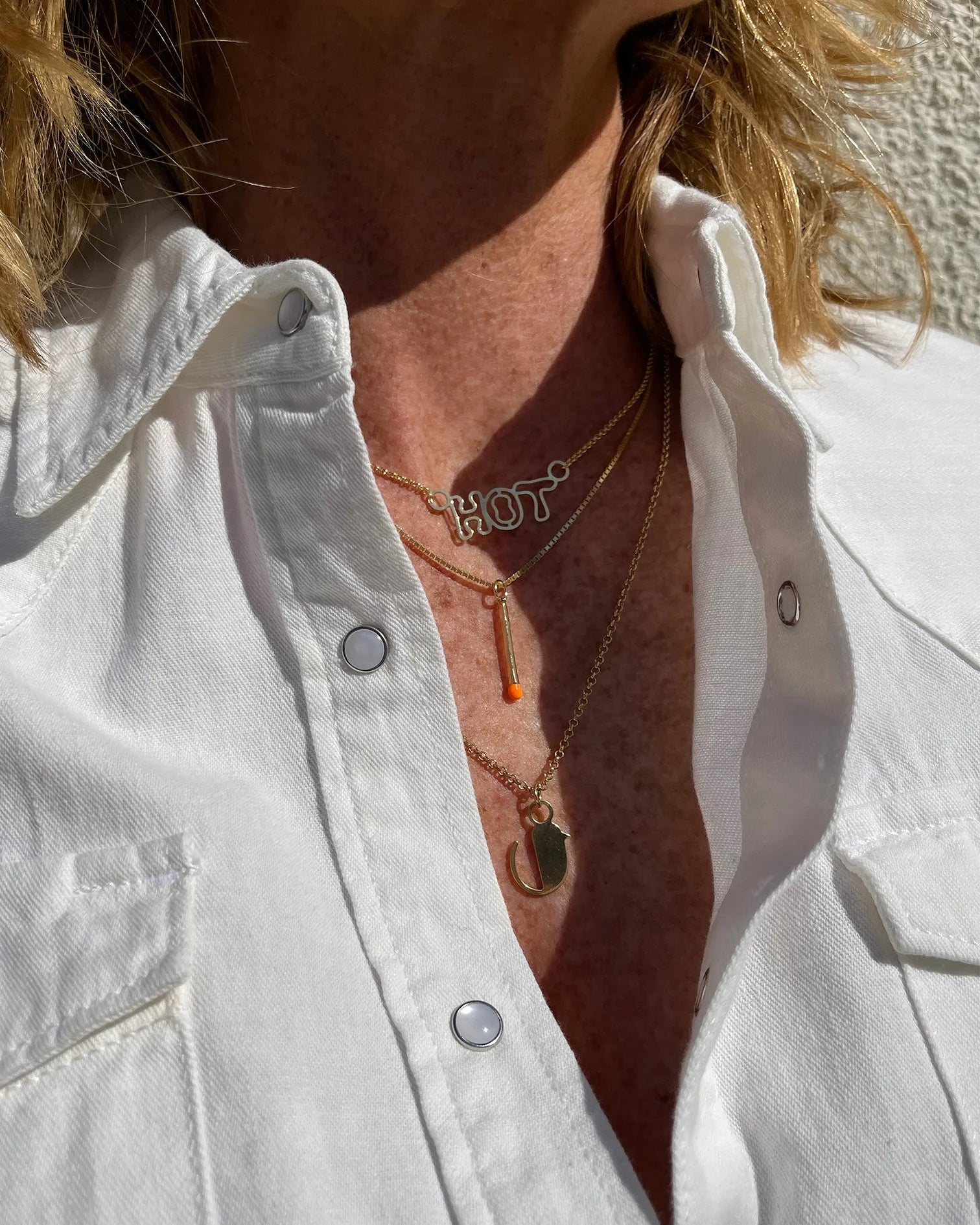 Collana con Scritta - redaa - Collana