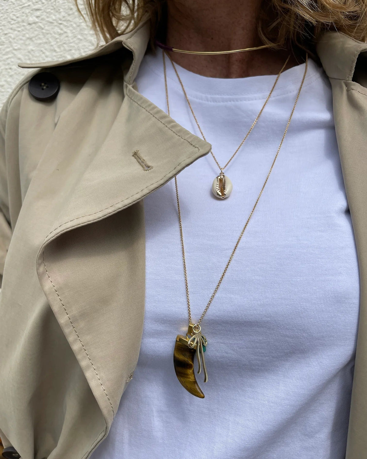 Collana Corno & Charms - redaa - Collana