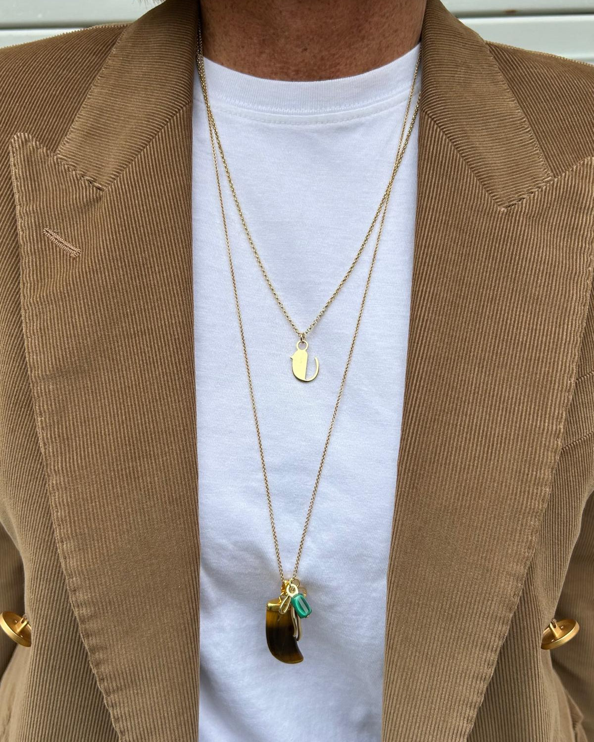 Collana Corno & Charms - redaa - Collana