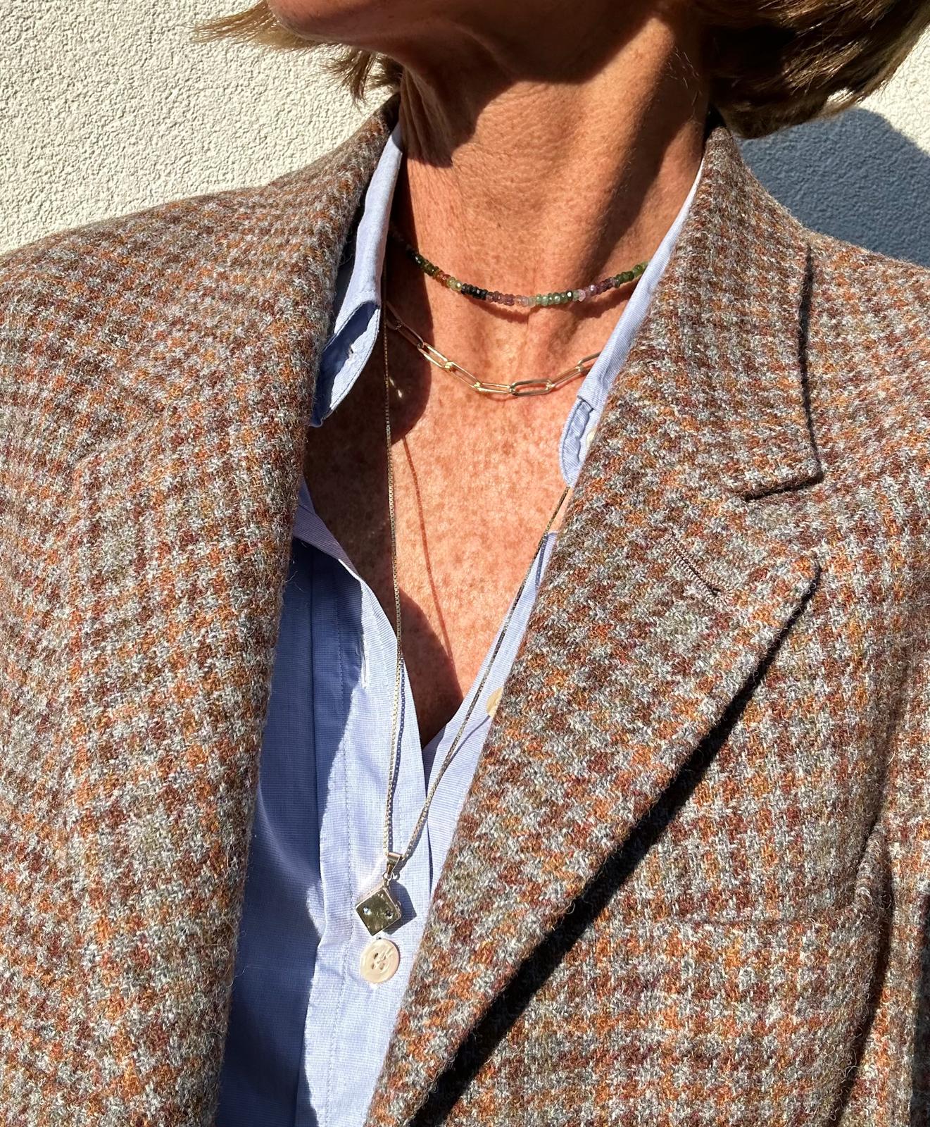 Collana Tormalina Gold - redaa - Collana