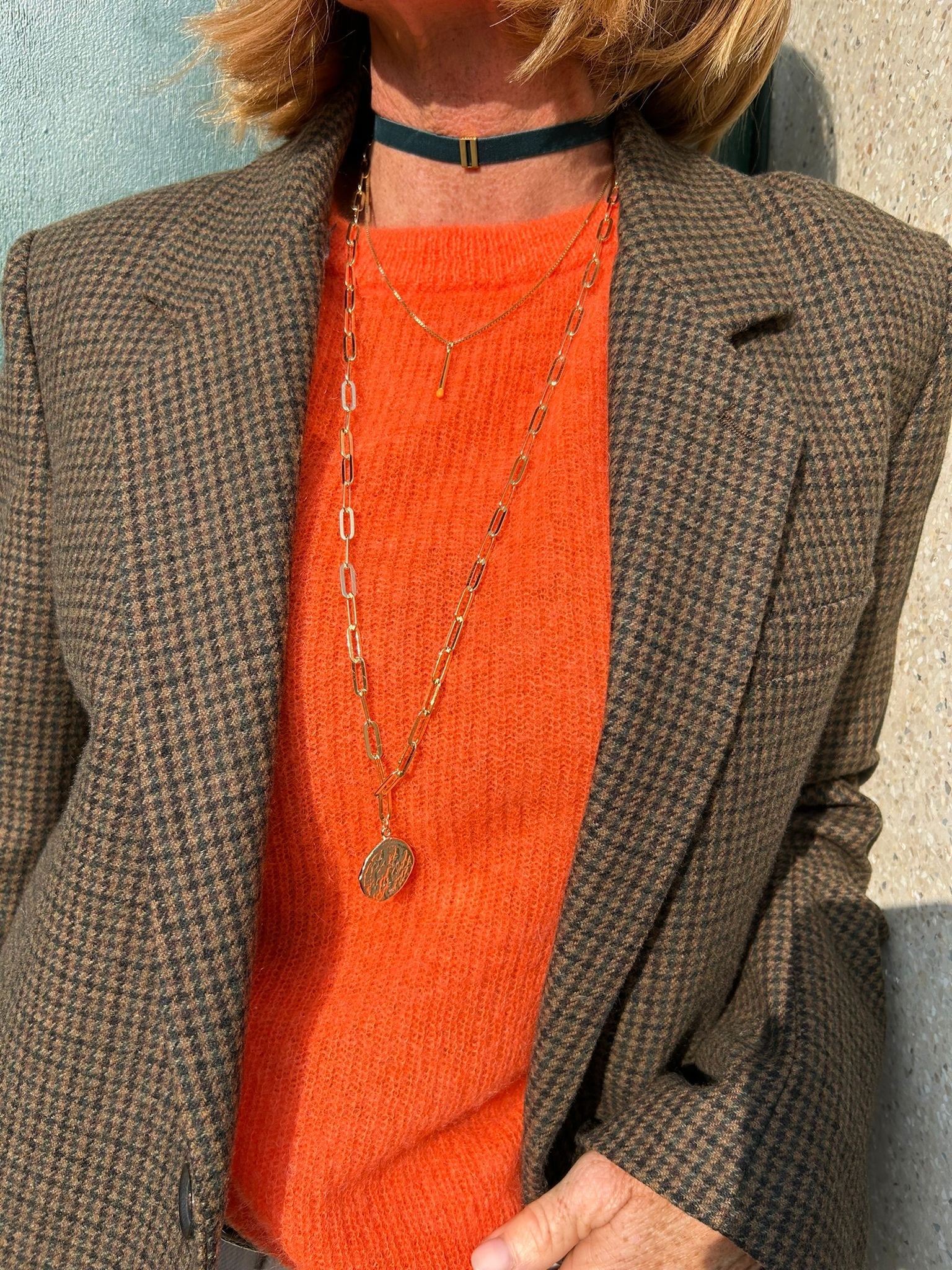 Collarino Velvet Nora - redaa -