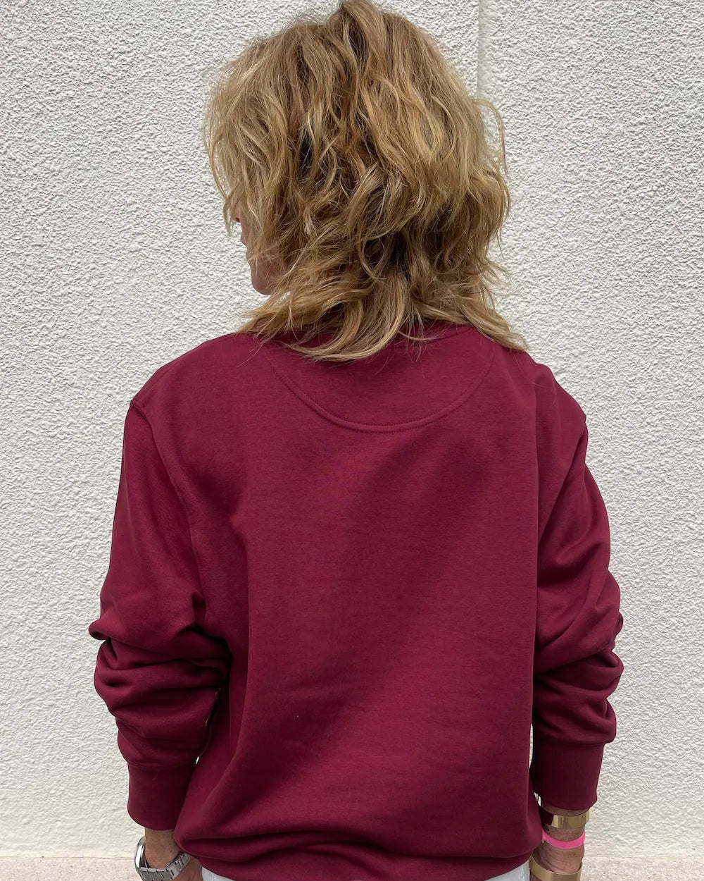 Felpa Petty Burgundy - redaa - Abbigliamento