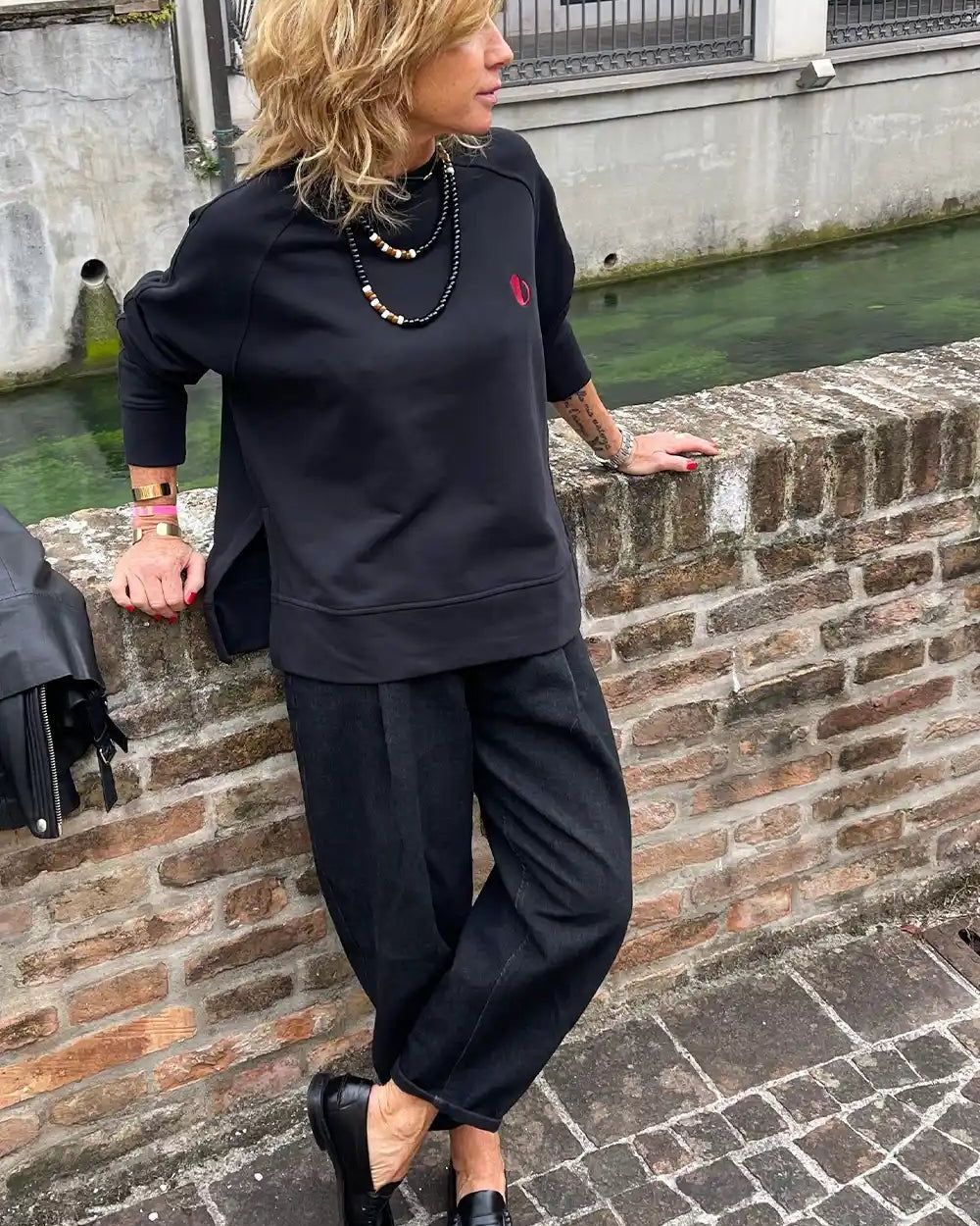 Felpa Petty Nera - redaa - Abbigliamento