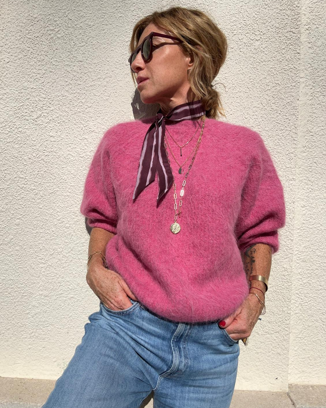 Foulard seta Twilly Corto - redaa - Abbigliamento