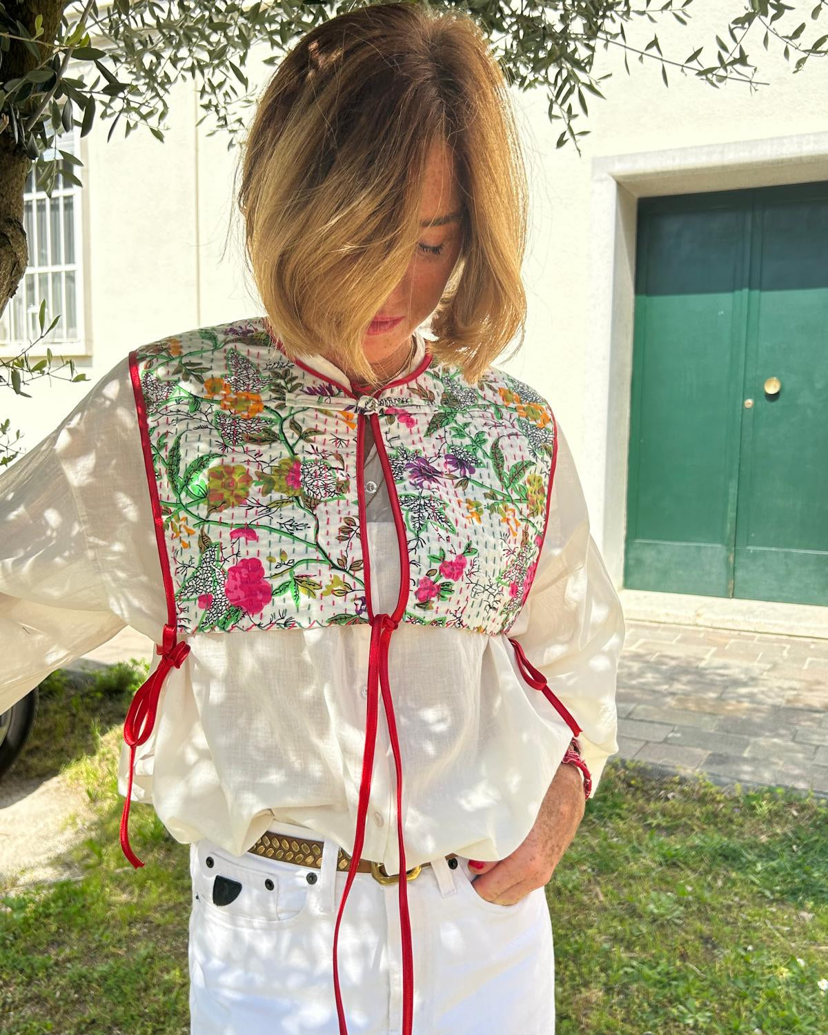 Gilet Boho Crop - redaa - Abbigliamento