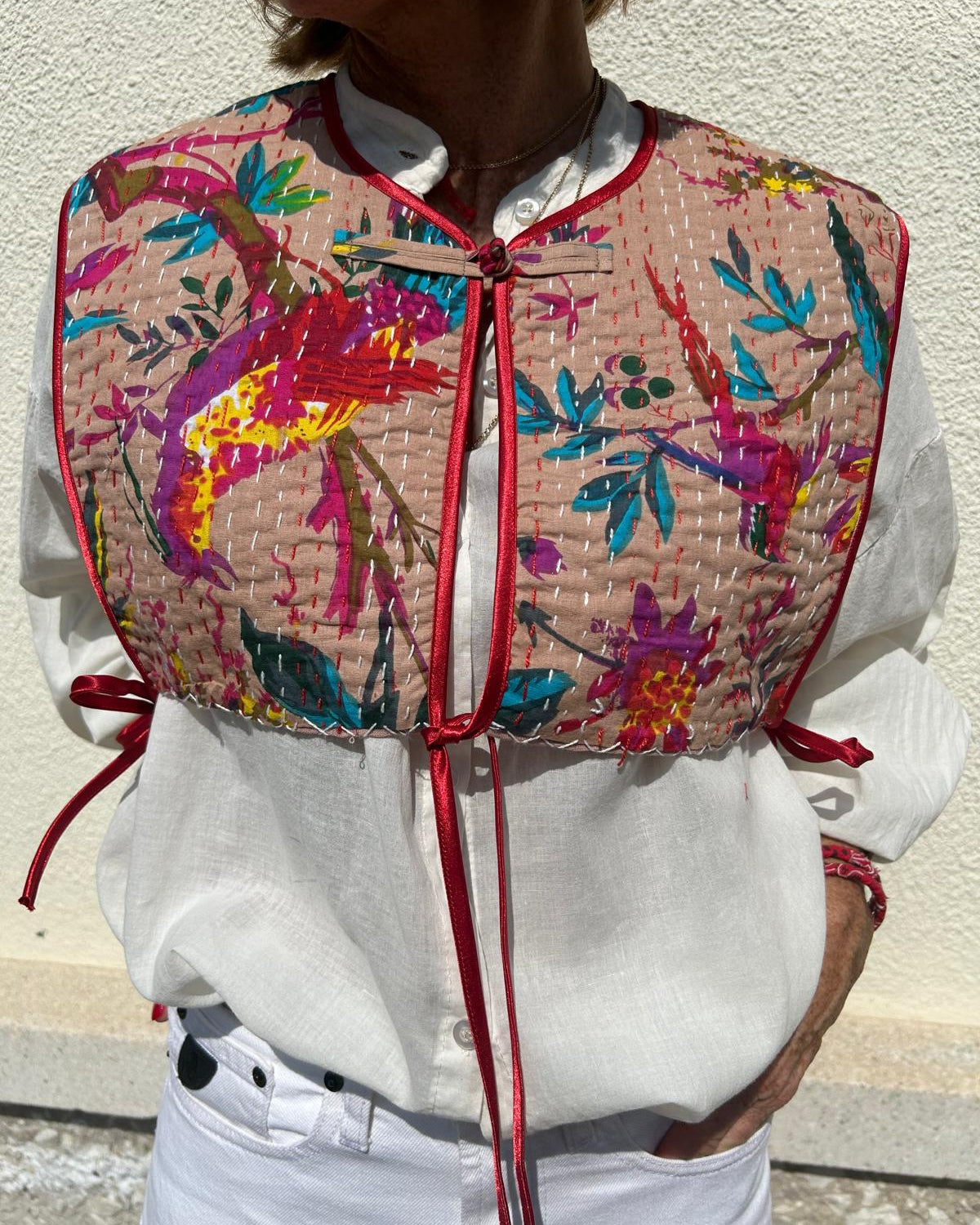 Gilet Boho Crop - redaa - Abbigliamento