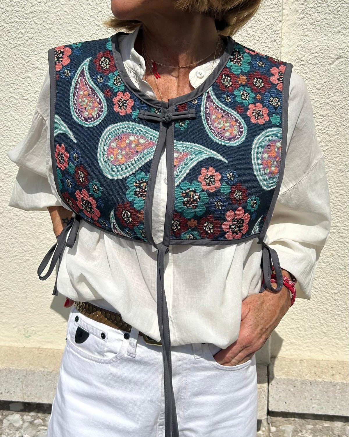 Gilet Boho Crop - redaa - Abbigliamento