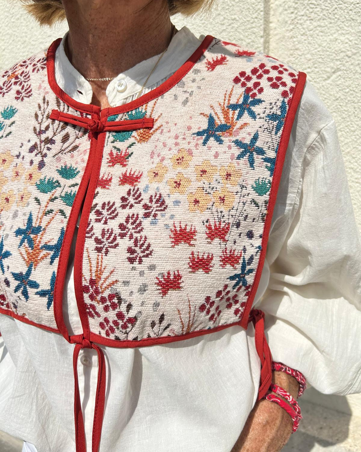 Gilet Boho Crop - redaa - Abbigliamento