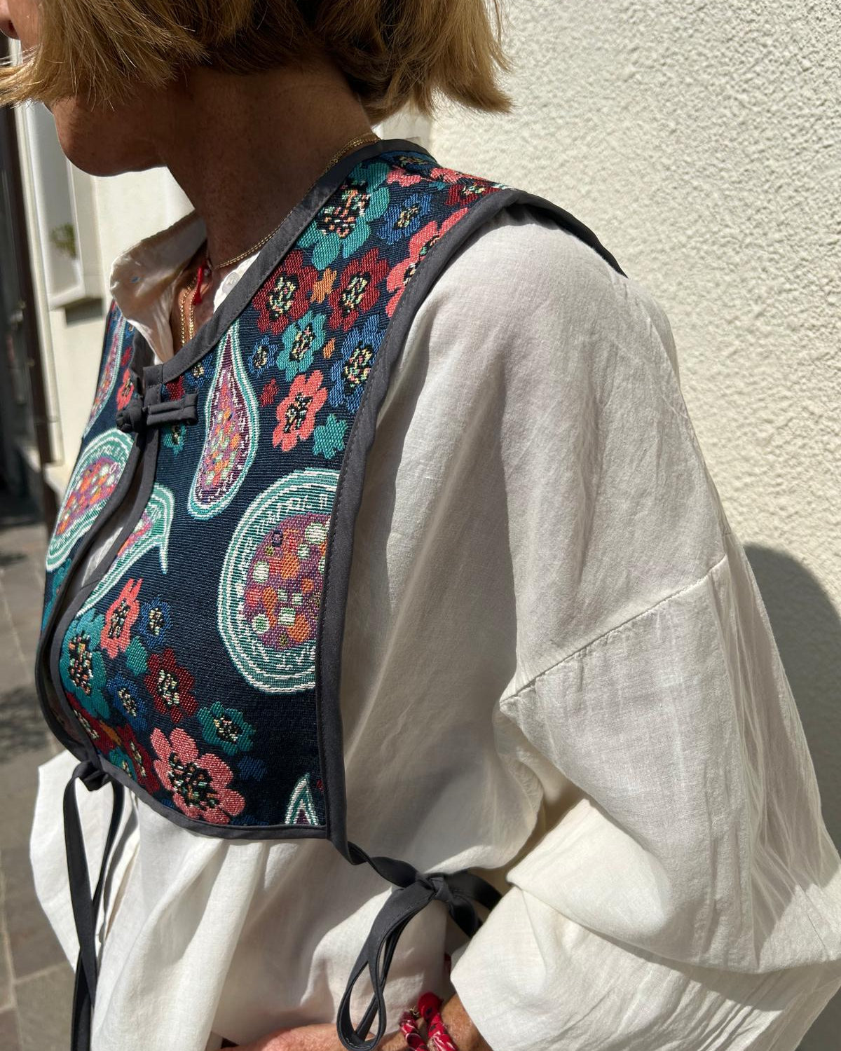 Gilet Boho Crop - redaa - Abbigliamento