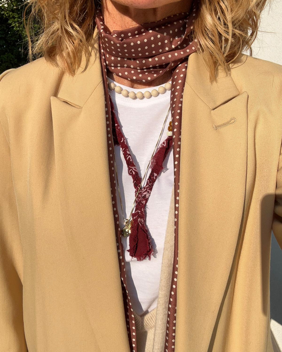 Girocollo Perle Bianche - redaa - Collana