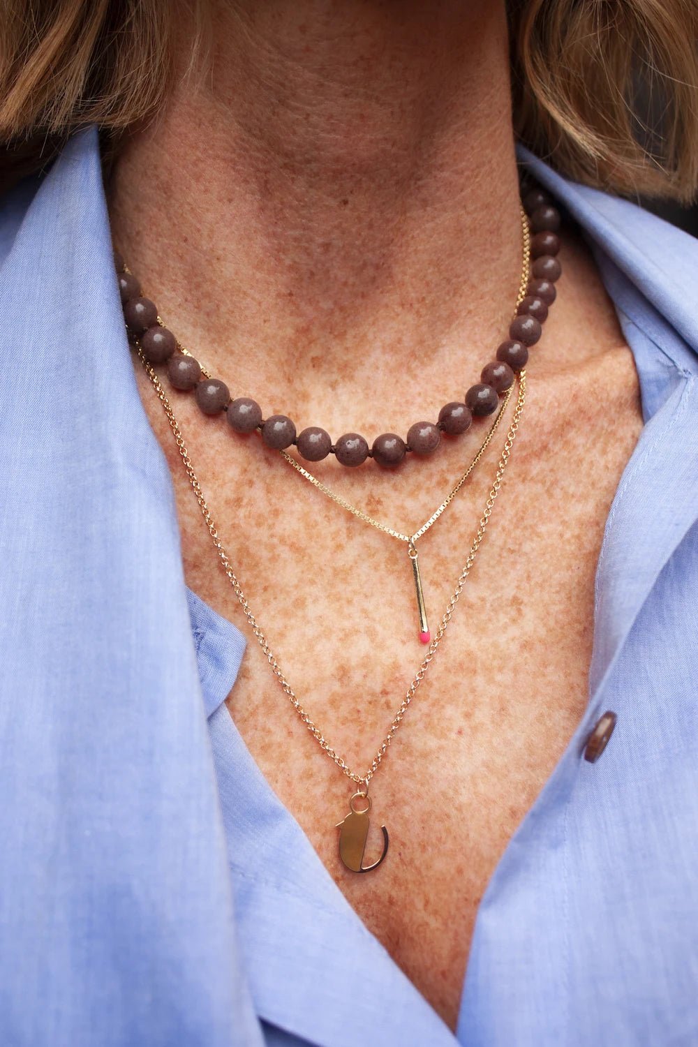 Girocollo Perle Naturali - redaa - Collana