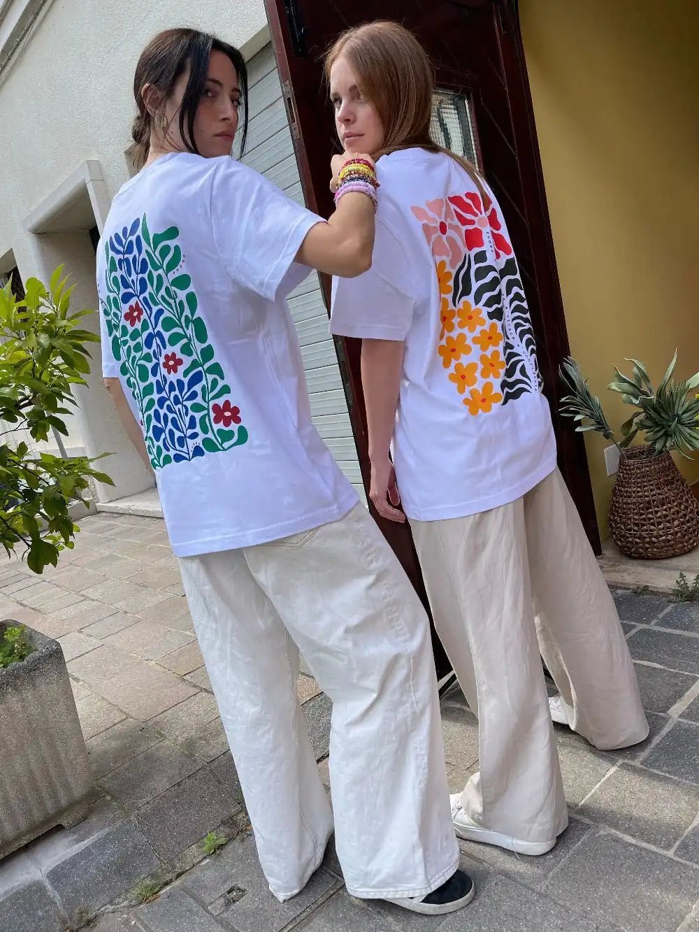 Maglietta over fit stampa - redaa - maglia