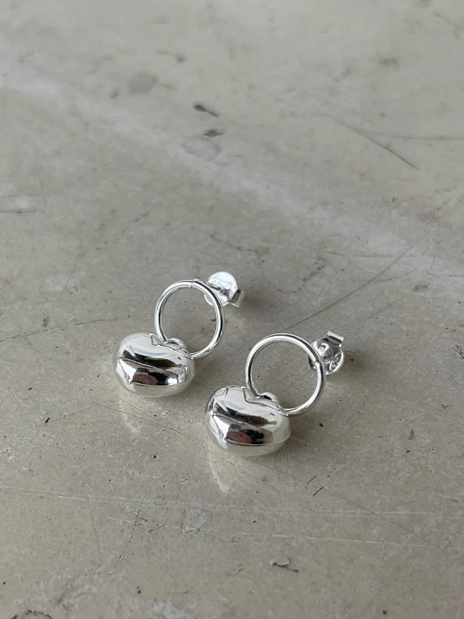 Orecchini Argento Cuore - redaa - Orecchini