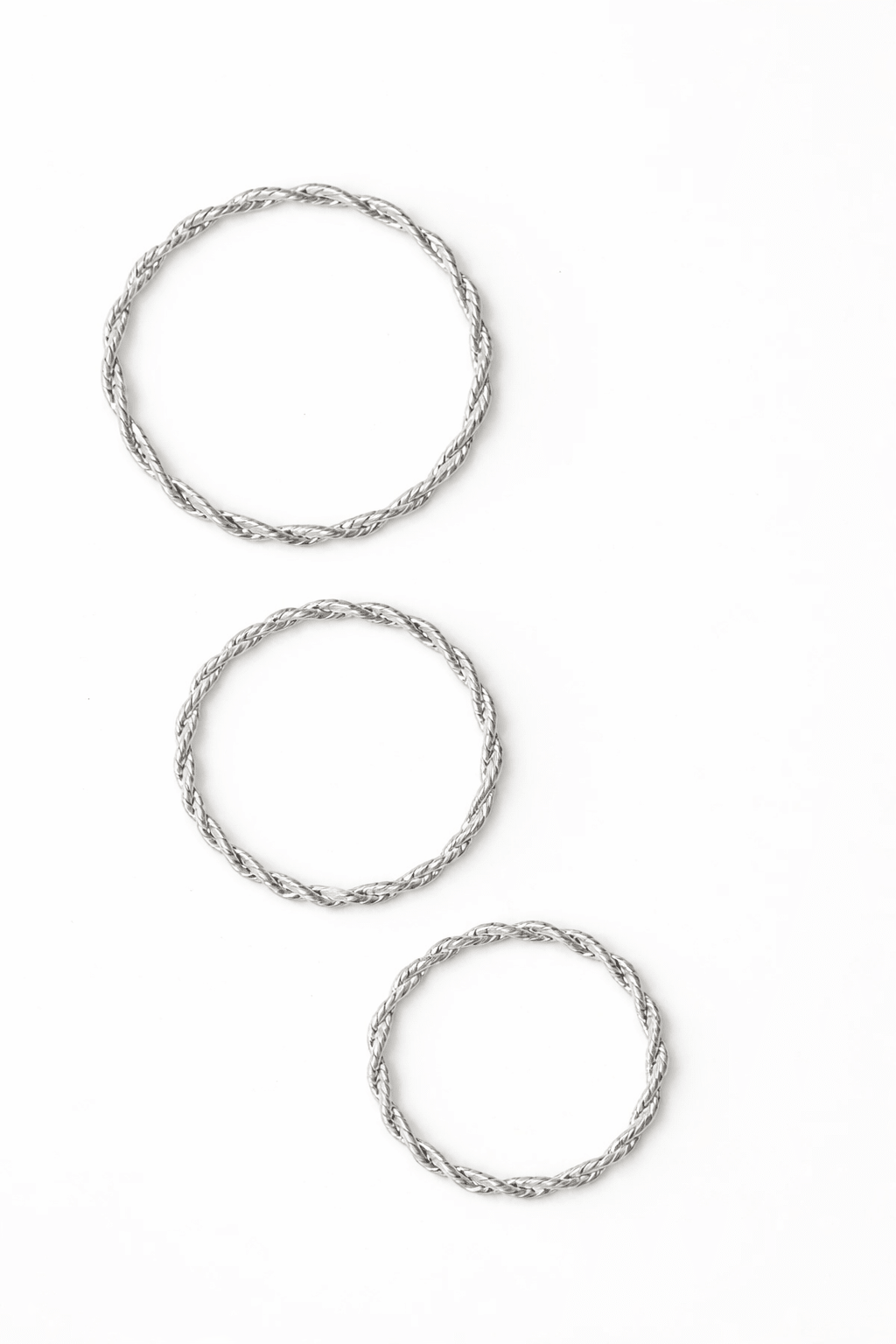 Anelli Twist Argento - redaa - Anello