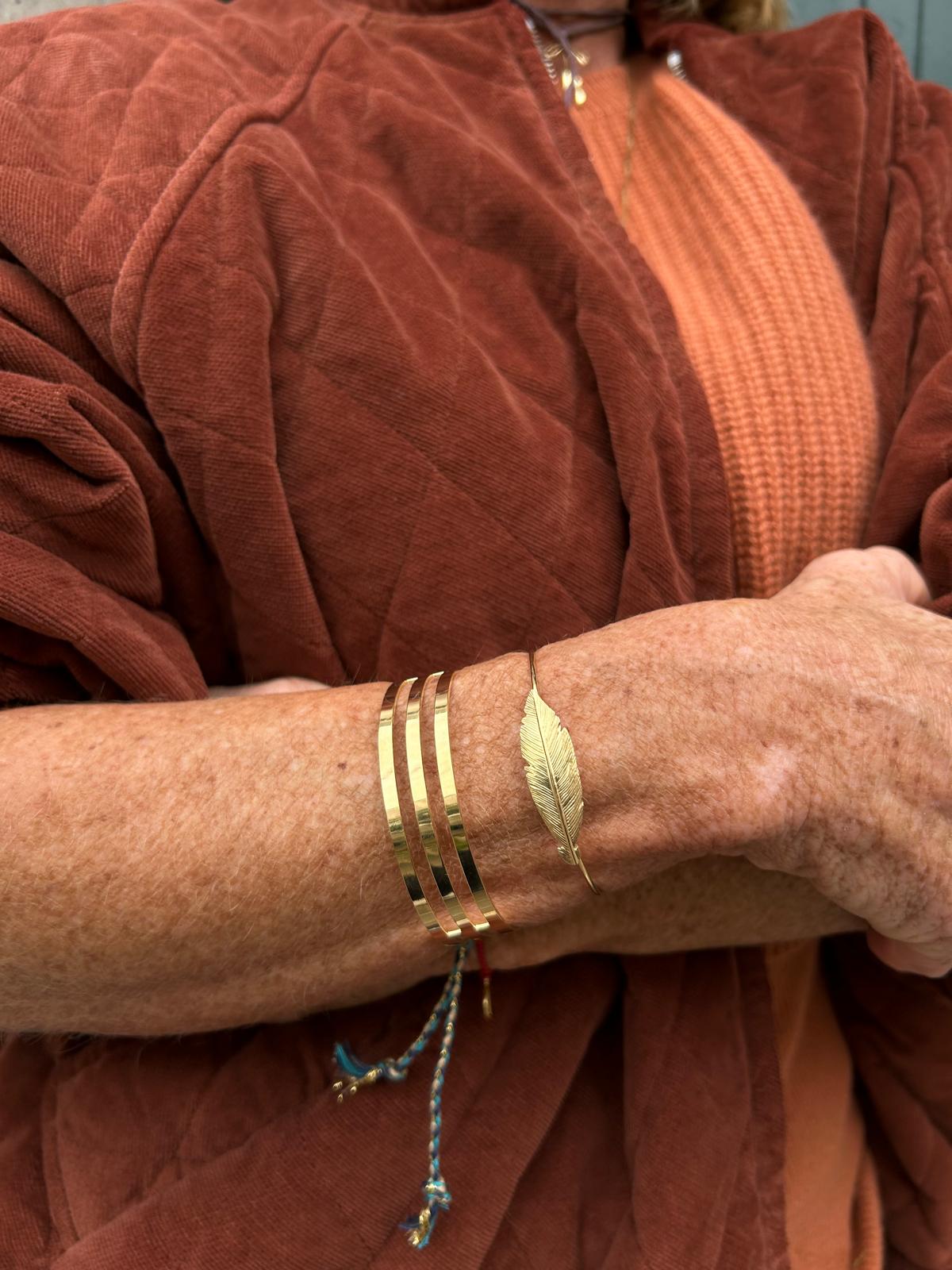 Bracciale Piuma - redaa - BRACCIALETTO