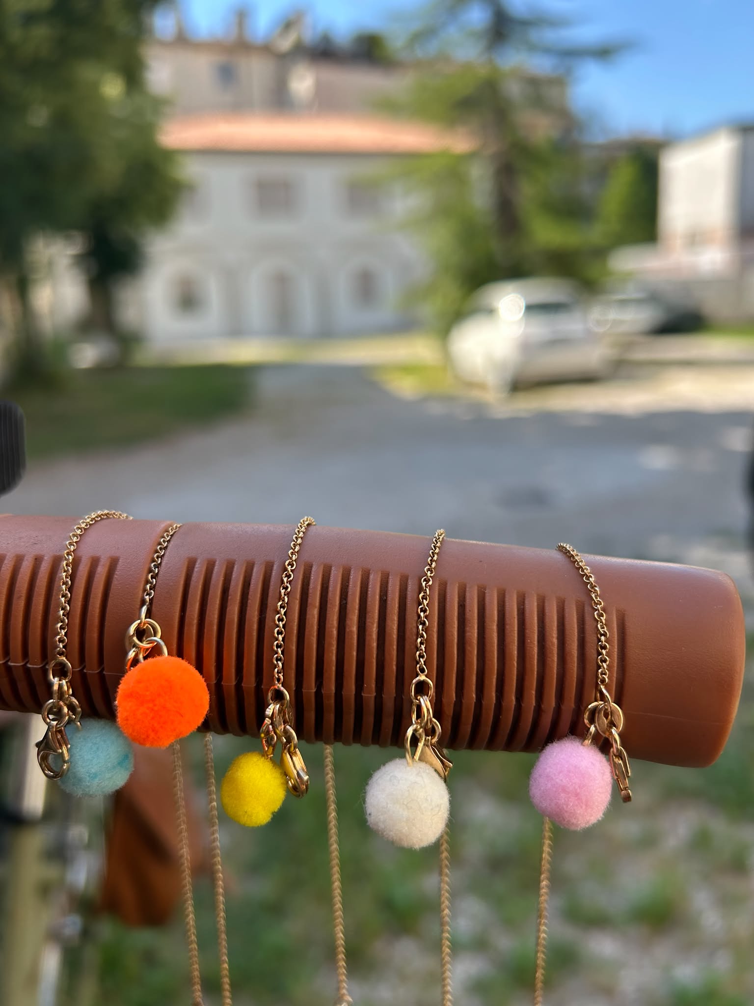 Bracciale Pon Pon - redaa - BRACCIALETTO