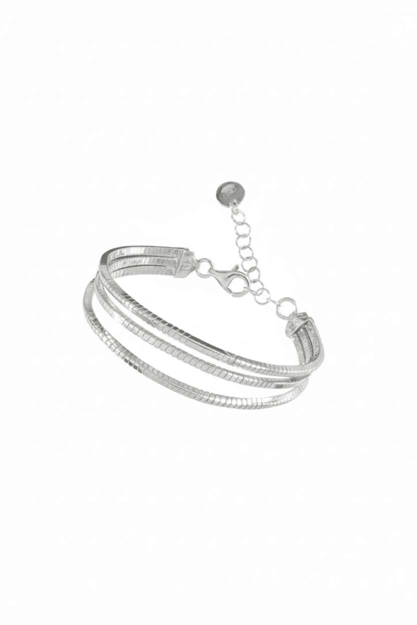 Bracciale Snake Argento925% - redaa - BRACCIALETTO