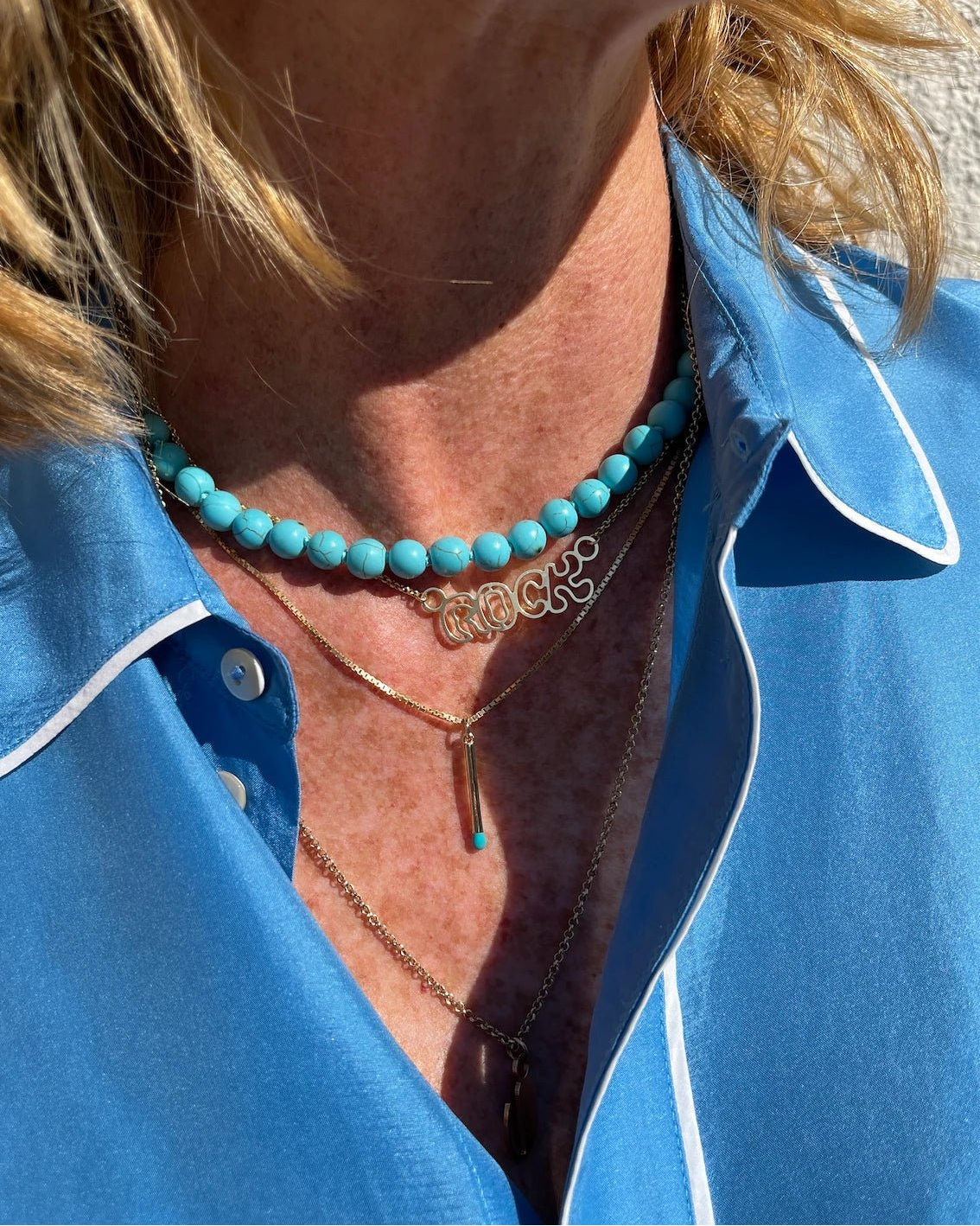 Collana con Scritta - redaa - Collana