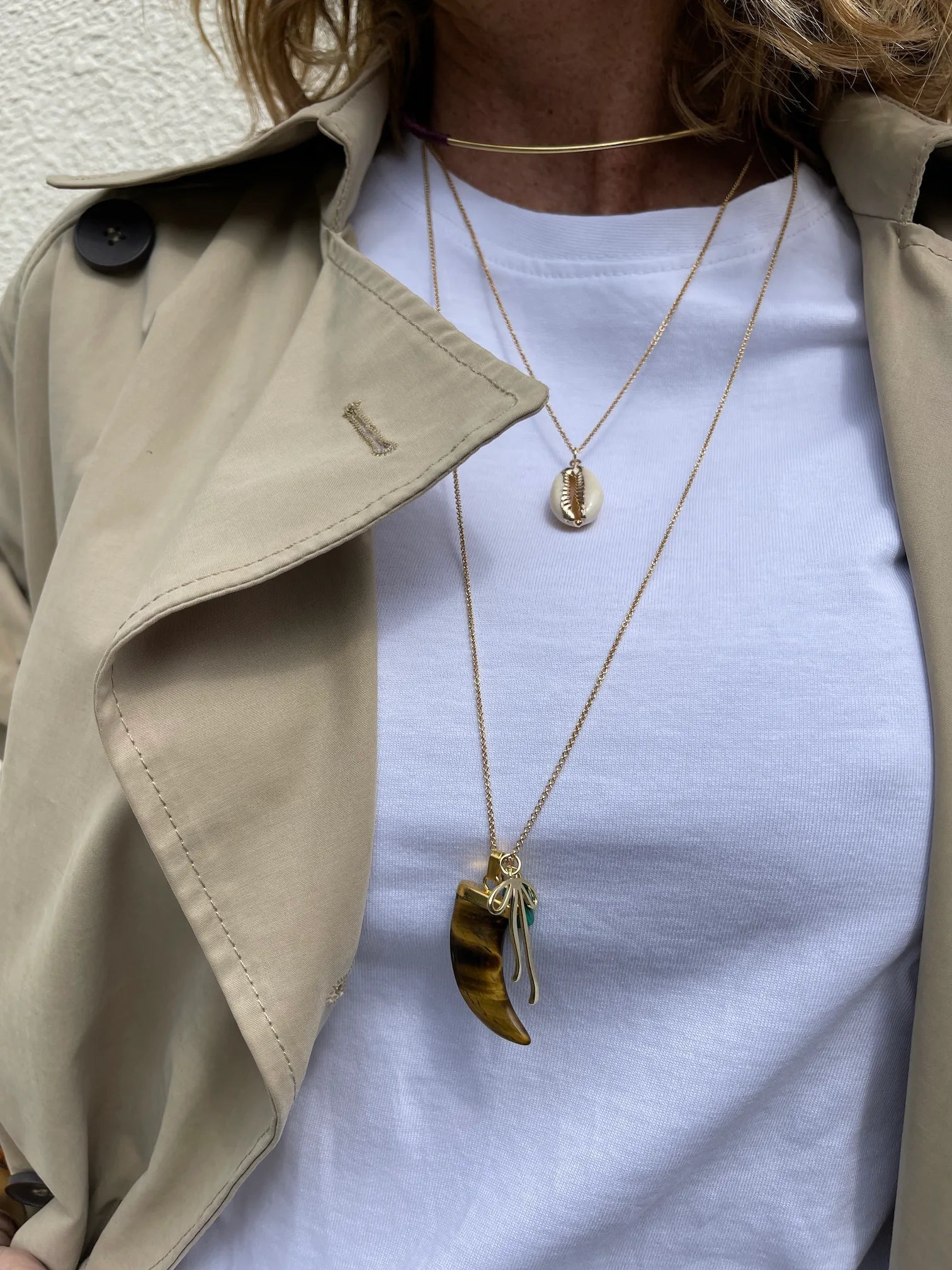 Collana Corno & Charms - redaa - Collana