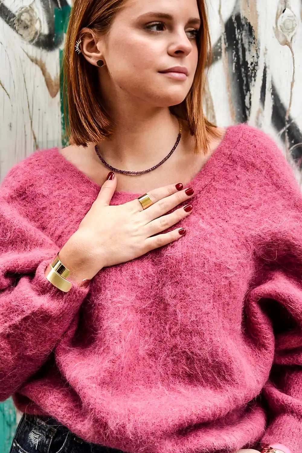 Collana Ametista Gold