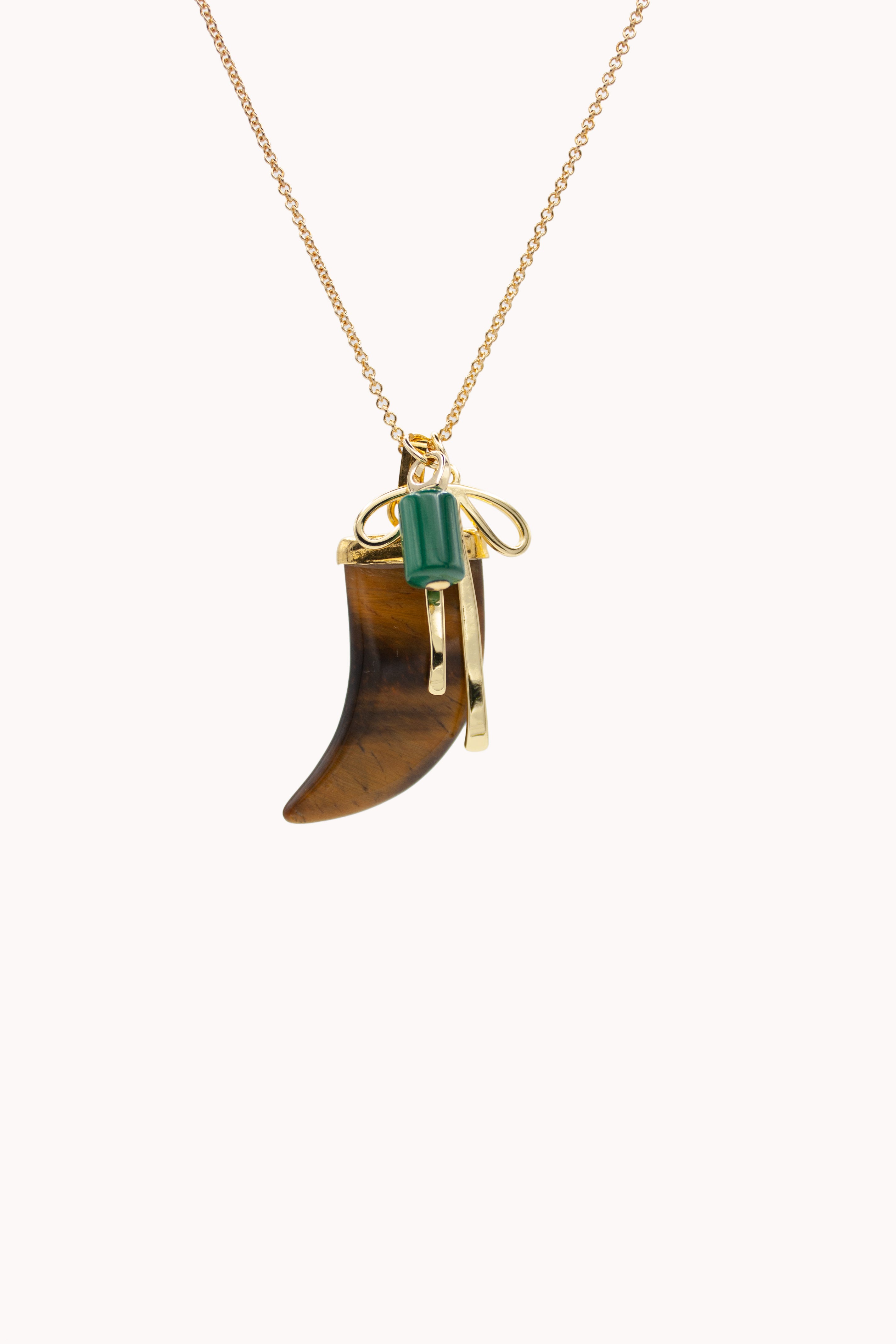 Collana Corno & Charms