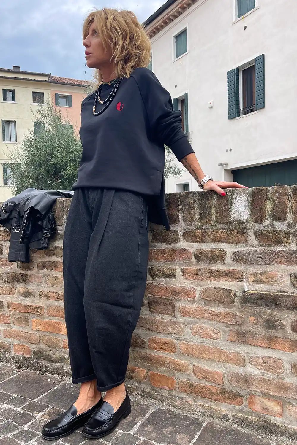 Felpa Petty Nera - redaa - Abbigliamento