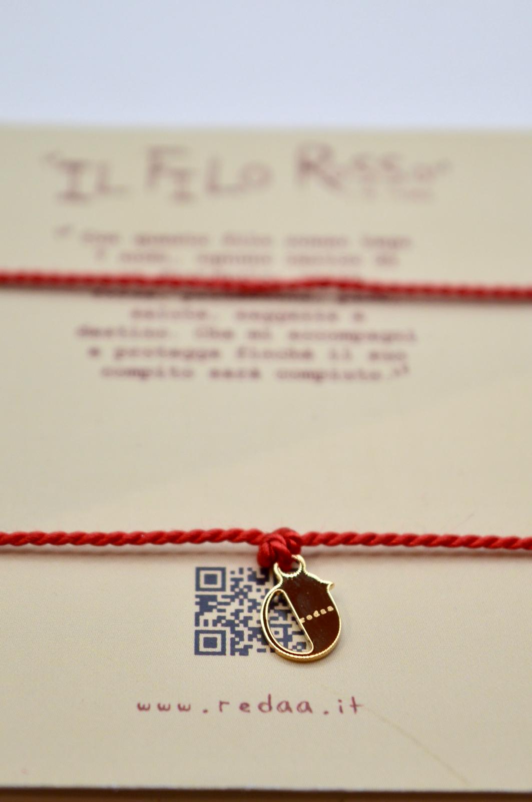 Filo Rosso di Petty - redaa - BRACCIALETTO