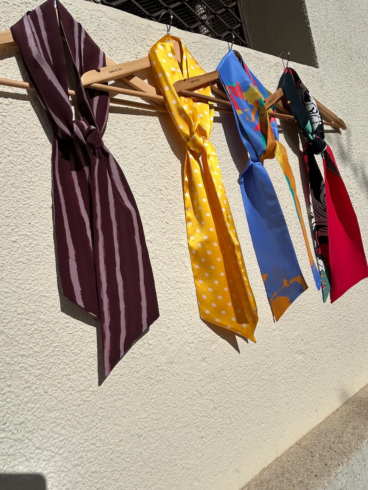 Foulard seta Twilly Lungo - redaa - Abbigliamento