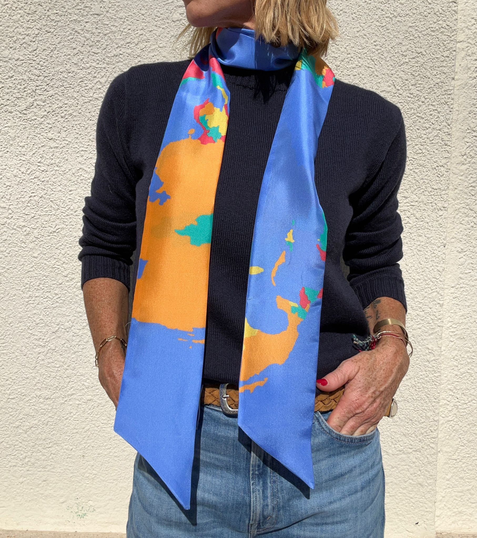 Foulard seta Twilly Lungo - redaa - Abbigliamento