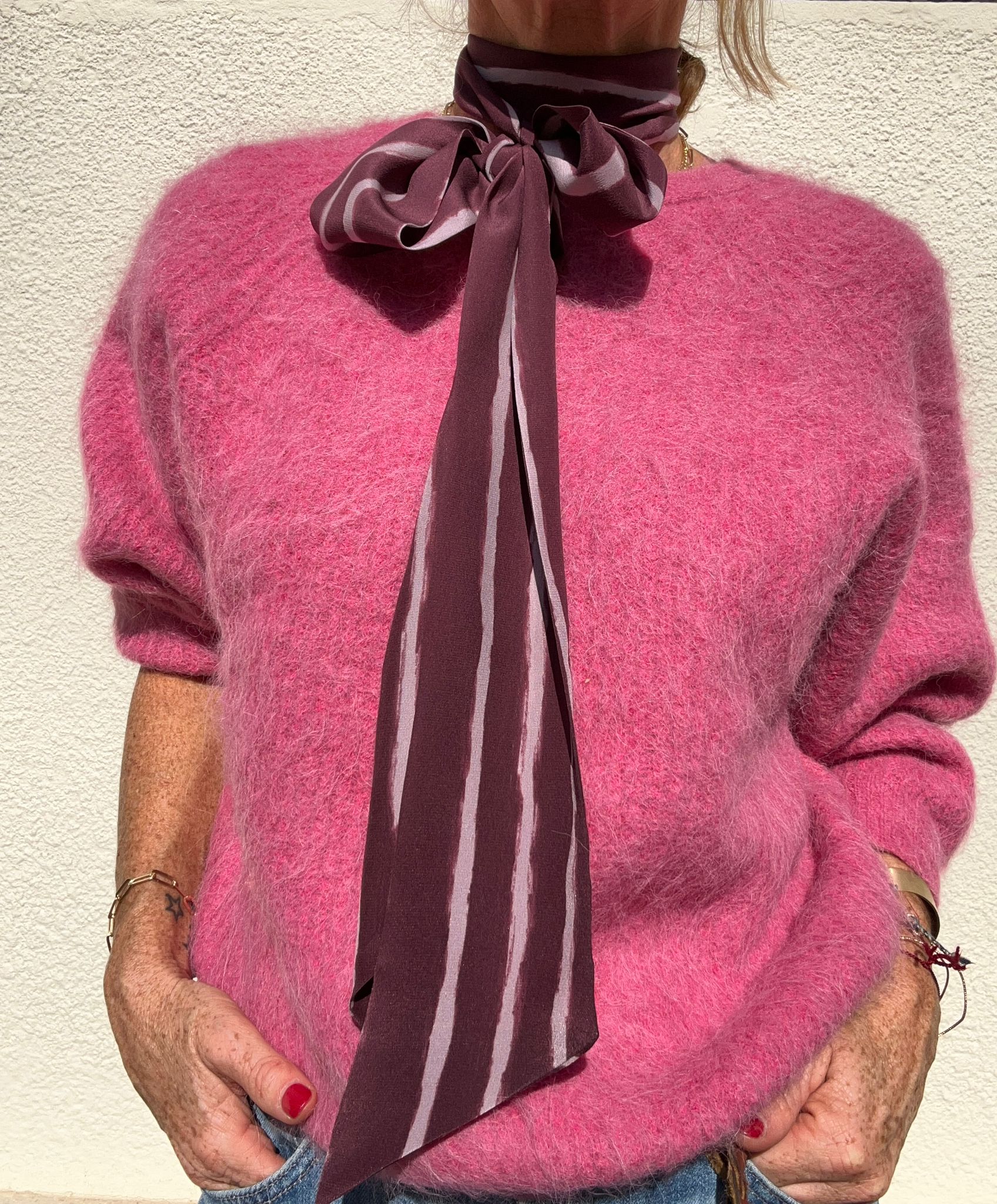 Foulard seta Twilly Lungo - redaa - Abbigliamento