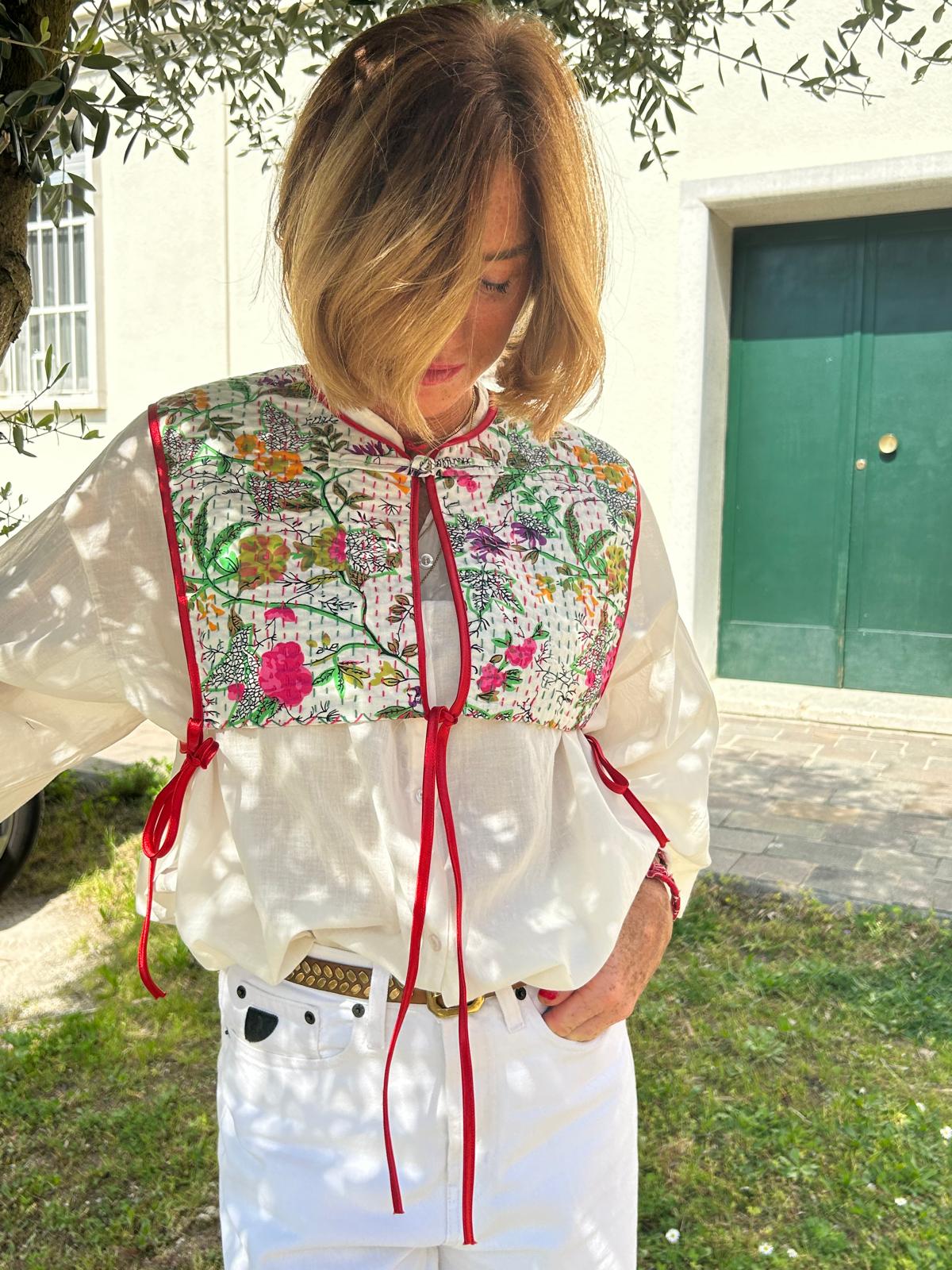 Gilet Boho Crop - redaa - Abbigliamento