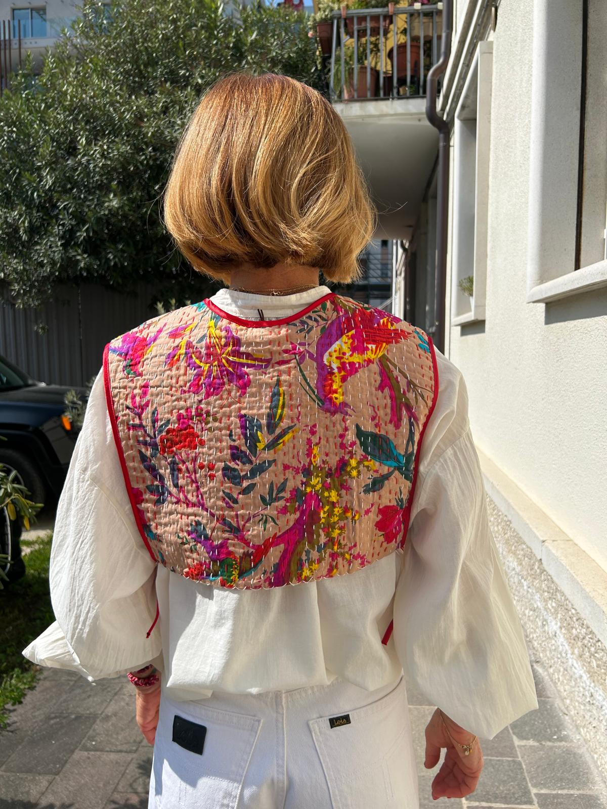 Gilet Boho Crop - redaa - Abbigliamento