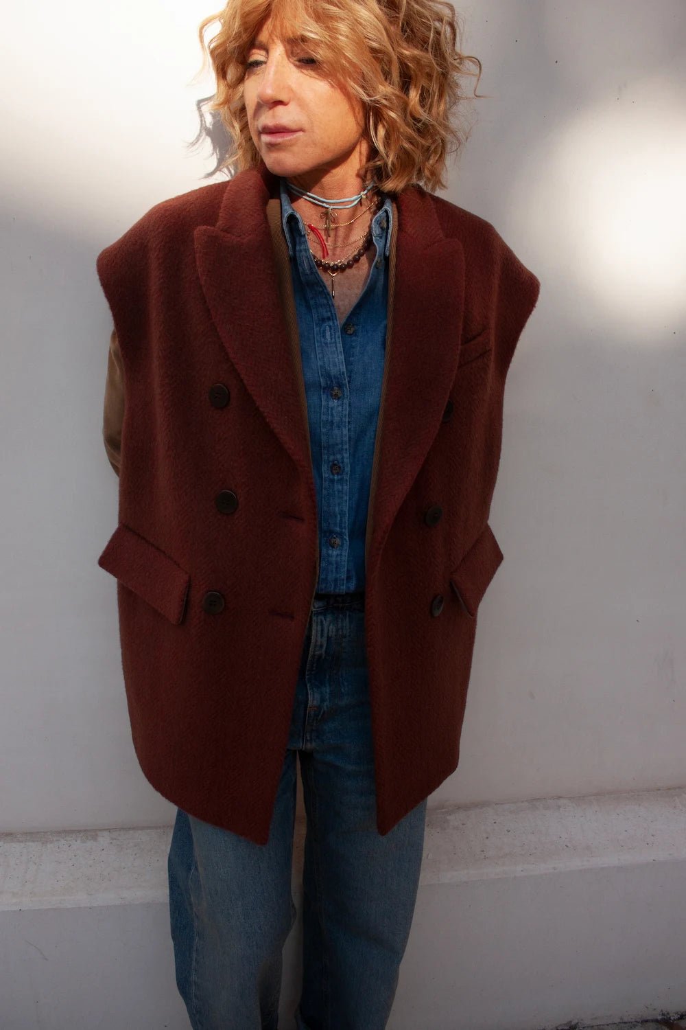 Gilet Lana Over - redaa - Abbigliamento