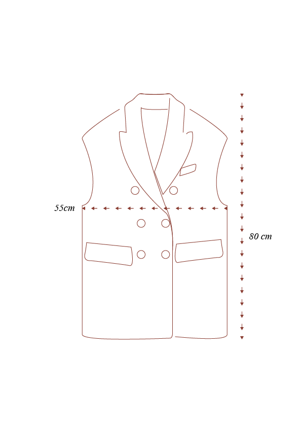 Gilet Lana Over - redaa - Abbigliamento