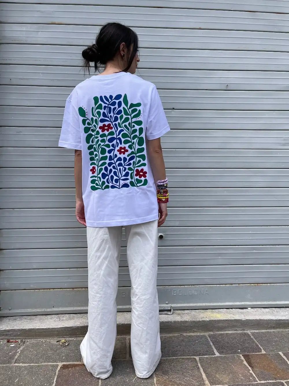 Maglietta over fit stampa - redaa - maglia