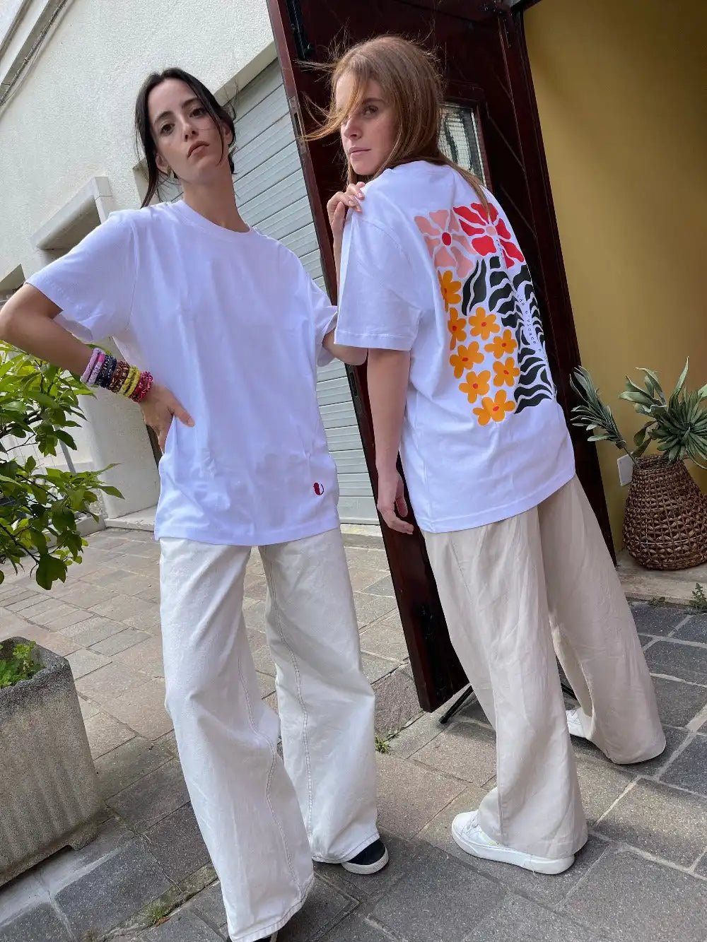 Maglietta over fit stampa - redaa - maglia